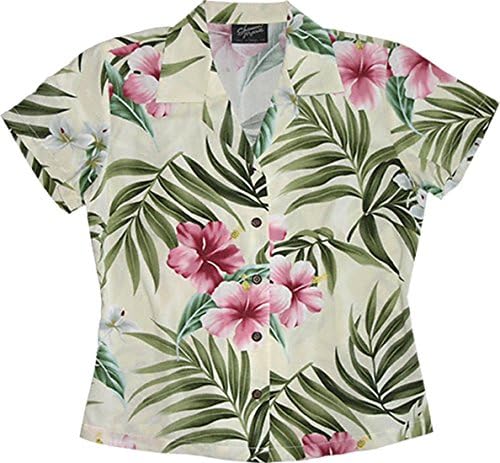 RJCPale Hibiscus Orchid Fitted Blouse