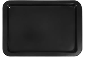 DOITOOL Heavy-Duty Nonstick Steel Baking Sheet Pan for Toaster Oven, Large Rectangular Cookie Tray for Home