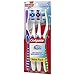 Colgate 360° Toothbrush with Tongue and Cheek Cleaner, Soft - 4 Count