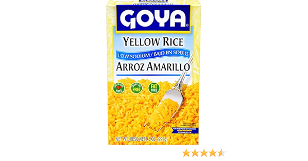 Goya Yellow Rice low sodium (041331027021)