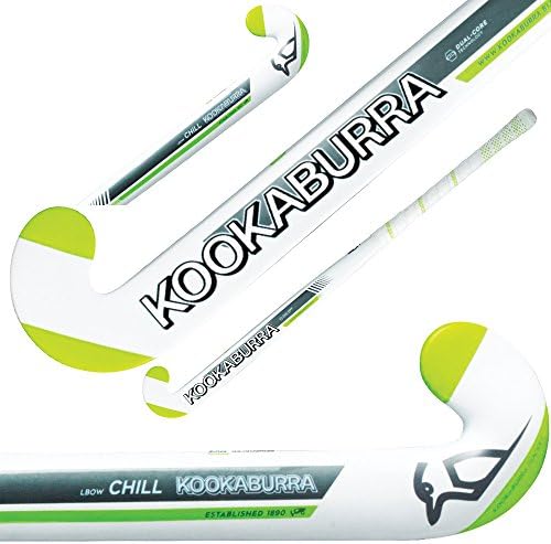 Field Hockey Stick Chill L-Bow Obscene by Kookaburra 50% Carbon 50% Fiberglass