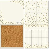 Wall Pops WPE1503 Gold Confetti Organization Kit