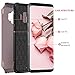 Galaxy S9 Case, BENTOBEN 2 in 1 Luxury Glitter Bling Hybrid Slim Hard PC Cover Laminated with Sparkly Shiny Faux Leather Chrome Shockproof Protective Phone Cases for Samsung Galaxy S9 Rose Gold