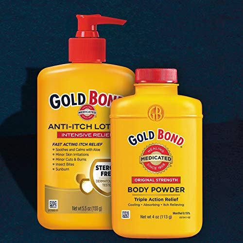 Gold Bond Medicated Body Powder Original Strength, 4 Oz., Cooling