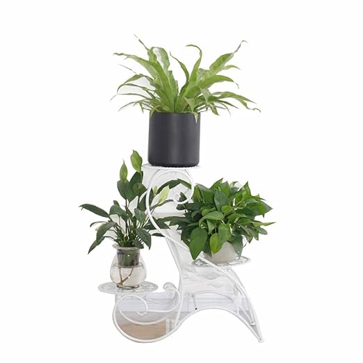 Jardinería Soporte De Flores Europeo De Hierro Forjado Soporte De ...