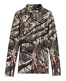 Under Armour Coldgear Infrared Scent Control Tevo Mock - Men's Mossy Oak Treestand / Velocity Large