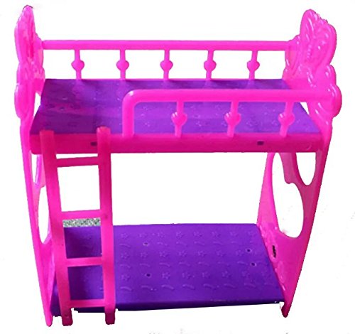 Supershopping 1 Set Kelly Doll Bedroom Furniture Accessory Beds for Two with Ladder Bedroom Furniture