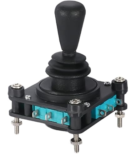Rockyin 1pc HKA1-41Z02 2NO 2 Positions Retour Momentary Joy Bâton Joystick Commutateur