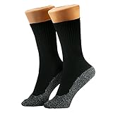 35 Below Socks - 3 pairs  - Keep Your Feet Warm and Dry, 3 pairs, Large Black