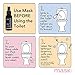 Mask - Toilet Odor Eliminator Spray, Non-aerosol Odor Neutralizer, Traps Odors Before You Go, Travel Size, 10.2 fl oz, Pack of 3