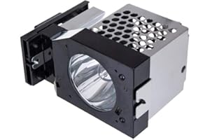 WOWSAI TV Replacement Lamp with Housing for Panasonic PT-56DLX25, PT-56DLX75, PT-61DLX75, PT-61DLX25 TVs