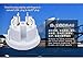 LURICO Detachable International Travel Plug Adapter Set Universal WorldWide International Charger Multi-Socket Outlet Travel Adapter Adaptor Plug Charger For USA UK AUS Europe