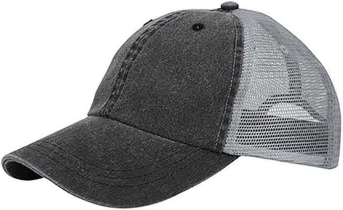 twill trucker hat