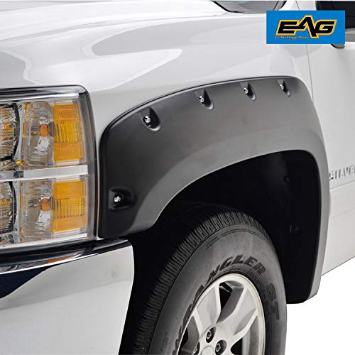 EAG ABS Fender Flare Rivet Style Fit for 0713 Silverado 1500(5.9 Ft Bed) Pricepulse