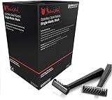 UNIGLOVES Disposable Single Blade Black Razor Case of 10 Packs (100 Units per view 1