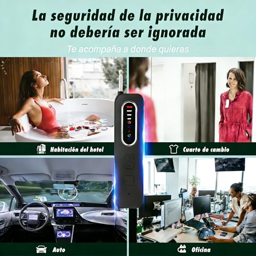 QianShouYan Hidden Cameras and Microphones Detector GPS and Error Detector, RF Signal Detector for Hotel Home Office Travel
