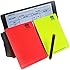 Set Cartellini Arbitro Calcio - 2 Pezzi, Rosso E Giallo, PVC Professionale - Foto 9