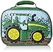 John Deere Boys' Tractor Flip Lunchbox, Green, Child