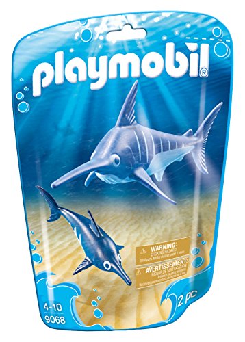 PLAYMOBILÂ® Swordfish with Baby Building Set