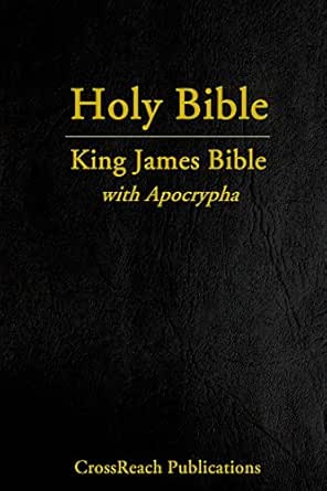 King James Bible With Apocrypha Crossreach Bible Collection Book 4 Kindle Edition By God Publications Crossreach Religion Spirituality Kindle Ebooks Amazon Com