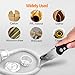 Folding Utility Knife - VIVREAL Heavy Duty Box Cutter Pocket Utility Knives with 11 Replaceable Stainless Steel Blades, Belt Clip, Easy Release Button, Quick Change and Lock-Back Design  