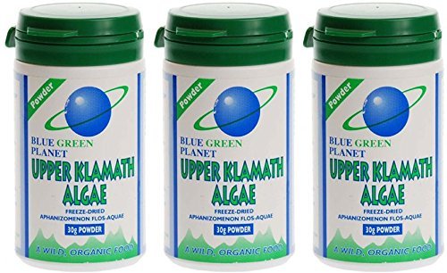 (3 PACK) - Blue Green Algae - Upper Klamath Algae | 30g Powder | 3 PACK BUNDLE by Blue Green Planet Ltd