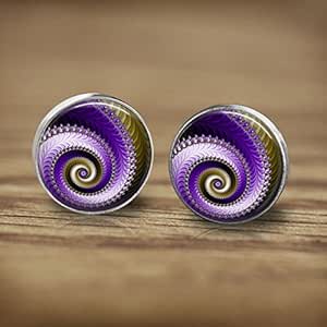 Get Pendientes Fractales Geometricos Figura Morado Joyas Pendientes HD Wallpaper Pendientes Fractales Geometricos Figura Morado Joyas Pendientes For Android