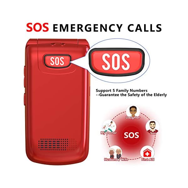 Uleway-Big-Button-Mobile-Phone-for-Elderly-Unlocked-Senior-Mobile-Phone-Easy-to-Use-Pay-as-You-Go-Flip-Phone-with-SOS-Emergency-Button-Loud-Speaker-24-177-Dual-Screen Uleway Unlocked Flip Phone Sim Free, Big Button Mobile Phone for Elderly Easy to Use Pay as You Go Basic Mobile Phone…