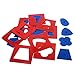 QLL Baby Toys Montessori Materials Professional Quality Metal Insets Set/10 Early Childhood Education Preschool Geometrical Shapes