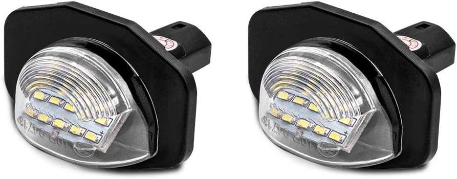 Safego LED Kennzeichenleuchte Für BMW - 6000K Weiß 12V 2 Stück