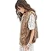 Dikoaina Womens Ladies Fashion Autumn And Winter Warm Short Faux Fur Vests Outwear Jacket
