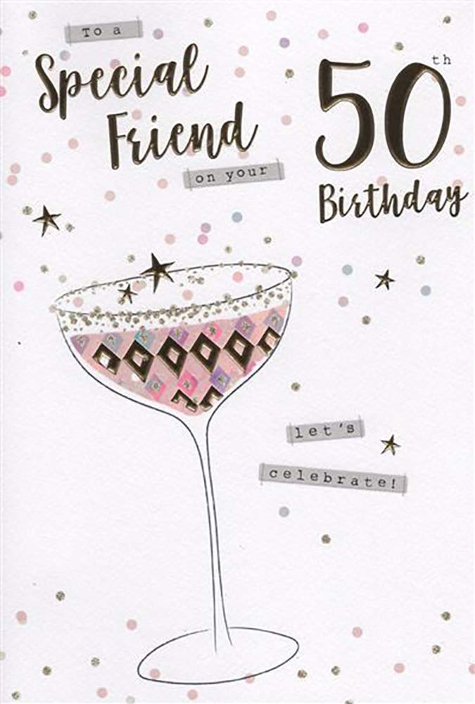 Special Friend On Your 50th Birthday - Birthday Card