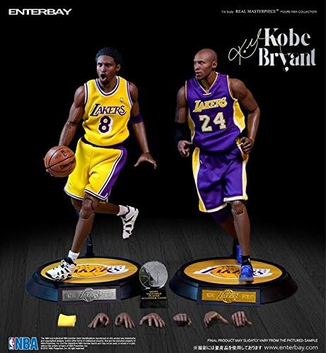 Collection 1 / 6 real masterpiece collectible figure / NBA: Kobe Bryant 2 set RM-1065