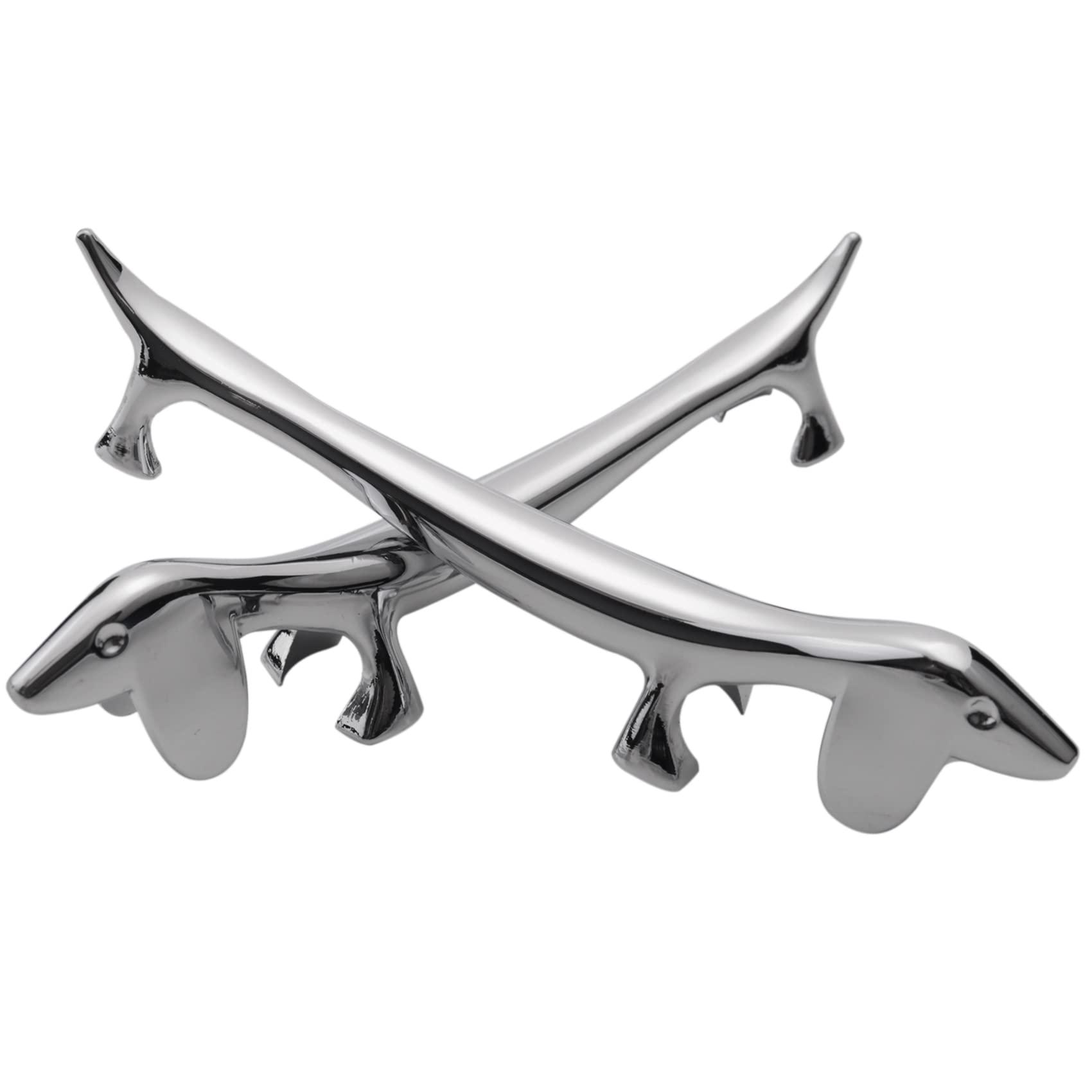 ZDSFSD 6 Pcs Chopsticks Rest Little Dog Chopsticks Holder Dachshund Zinc Alloy fork Stand Spoon Tableware Rack Holder Tool