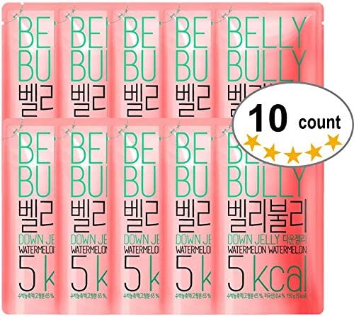 10 Count, Belly Bully Down Jelly-Dietary Supplement for Weight Loss, Appetite Suppresants (Watermelon, 10 Count)