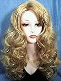 CASSIE Skin Top Wavy Wig by Mona Lisa - 24H613 Golden Blonde-Vanilla