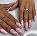 JoyKott 3D Luxury Premium lv Desing Brand Nail Art Stickers