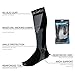 Compression Socks(20-30 mmHg) for Men Women, for Running, Pregnancy, Flight, Travel, Nursing, Boost Stamina, Speed Up Recovery, Better Blood Circulation, Blue,1 Pair (Black L/XL)