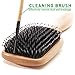 Hair Brush CHOSIN Boar Bristle Hair Brush Natural Wooden Boars Paddle Detangling Cushion Hairbrush for Women Men Kids Good for Thick Long Short Dry Damaged Curly Wavy Frizzy Fine Hair