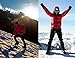OuterStar Traction Cleats Ice Snow Grips Anti Slip 12 Stainless Steel Spikes Crampons for Footwear M/L