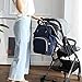 Reliancer Large Capacity Diaper Bag for Baby Care Multi-Function Waterproof Travel Nappy Bags Backpack Fashion Mummy Nursing Bag w/Insulated Pockets 6 Colors