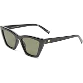 Le Specs Women's Velodrome Sunglasses | Refined classic silhouette, shatterproof tinted lenses, lightweight durable frame