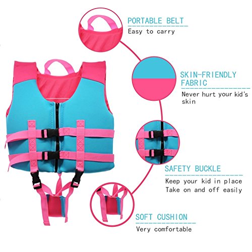 Sundwsports Children Float Vest Kids Swimming Training Jacket Learn to Swim for Girls - Thumbnail 2