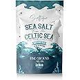 French Grey Fine From the Celtic Sea 1/4lb- 100% Unrefined Sea Salt Packed with 82 Minerals Helping You Stay Hydrated, Improve Electrolyte Balance, and Optimal Muscle Function - Doctor Recommended