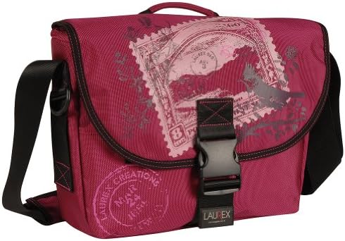 Laurex Small Size Messenger Bag - Cherry Stamp. Cherry. Small.
