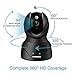 PANNOVO 1080P Wireless Wifi Security Camera-Home IP Video Monitoring Surveillance Camera Systemwith Night Vision Pan/Tilt ,Cloud Storage Service with 32GB Card