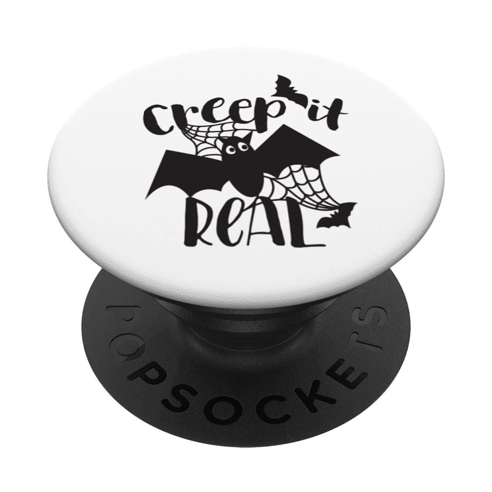 Creep It Real Scary Spooky Funny PopSockets Swappable PopGrip