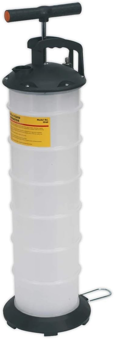 Sealey Manual Vacuum Oil & Fluid Extractor Pump 6.5L - TP69, Multi Coloured
