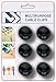 Cable Clips Black - Cord Keepers - Wire Holder for Desk - Charger Cord Holder - Multipurpose Organizer Clips - Clips To Hold Cables - Cable Reel System - 6 Pack - Cord Holder for Car