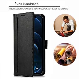 GOGME Cover per Oppo A53s Cover a Portafoglio, Pelle Premium PU Chiusura Magnetica a Scatto Flip Custodia con [Supporto… - immagine 5